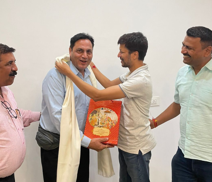 Honoured by LMNT RTI in Chandigarh